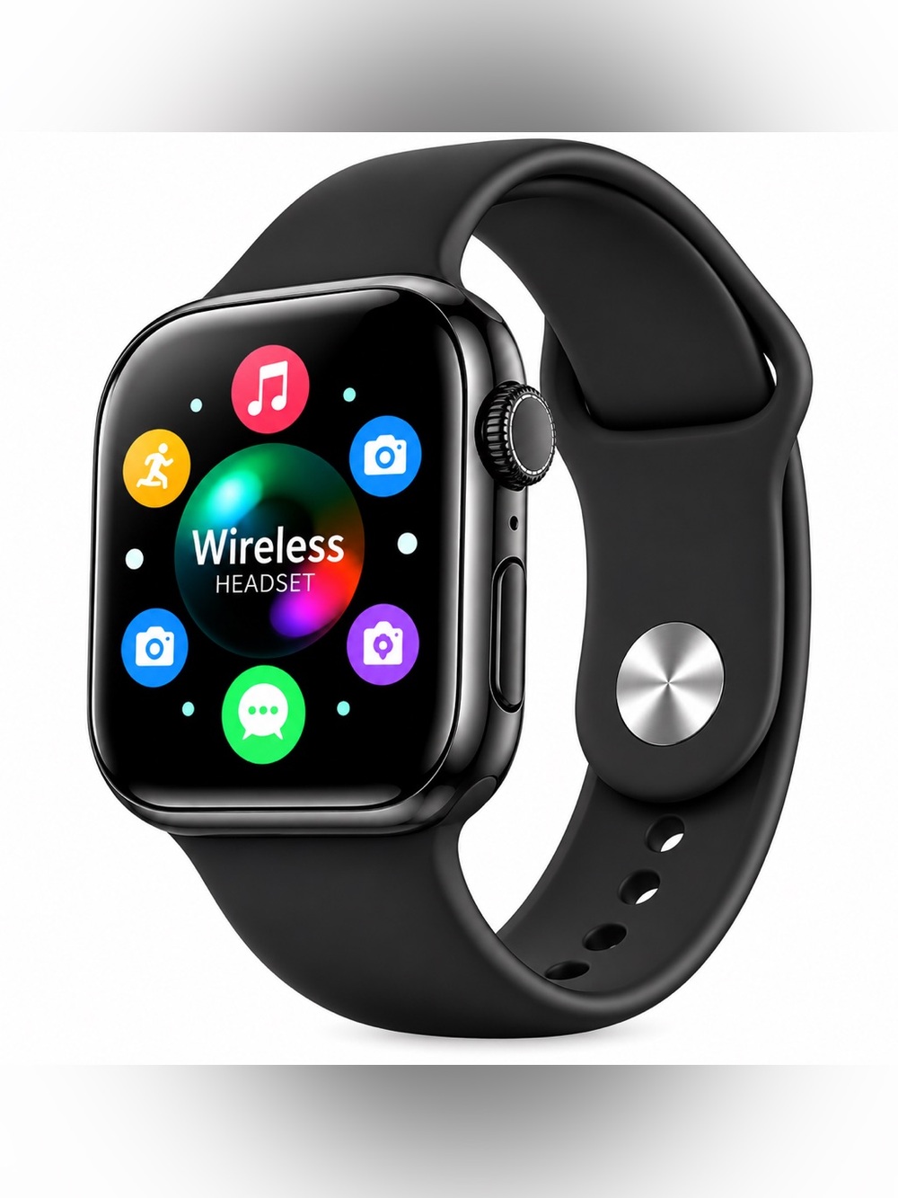 HOWEAR HW-W11 Pro Smart Watch Bluetooth Calling 3 Bands Heart Rate AMOLED BLACK